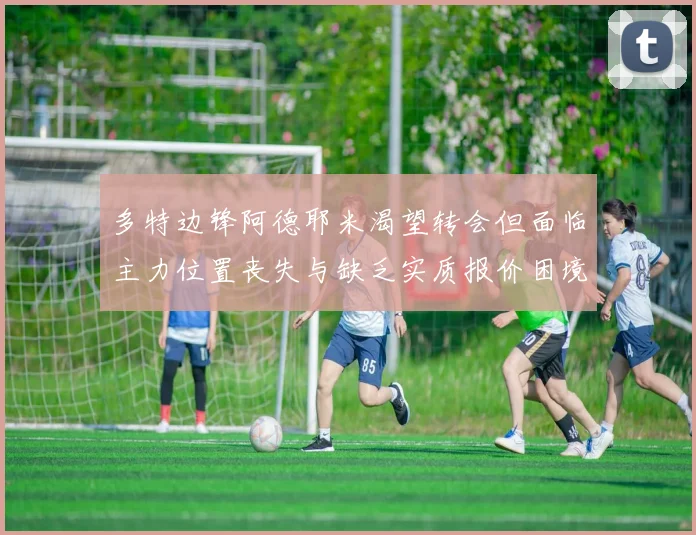 多特边锋阿德耶米渴望转会但面临主力位置丧失与缺乏实质报价困境
