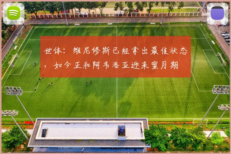 世体：维尼修斯已经拿出最佳状态，如今正和阿韦洛亚迎来蜜月期